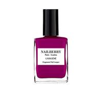 Nailberry L'Oxygéné Oxygenated Nail Lacquer | Fuchsia In Love | Brilliant Fuchsia Pink Opaque | UV Protected Long-Wear Nail Polish | 12-Free | Vegan | Certified Halal | Cruelty & Gluten Free | 15 ml