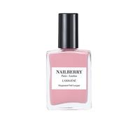 Nailberry L'Oxygéné Oxygenated Nail Lacquer | Imperial Blush | Cherry Blossom Pink Opaque Polish | UV Protected Long-Wear Nail Polish | 12-Free | Vegan & Halal | Cruelty & Gluten Free | 15ml