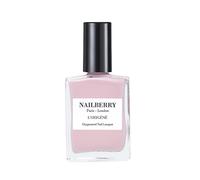 Nailberry L'Oxygéné Oxygenated Nail Lacquer | Kyoto Bloom | Delicate Pale Pink Opaque Polish | UV Protected Long-Wear Nail Polish | 12-Free | Vegan & Halal | Cruelty & Gluten Free | 15ml