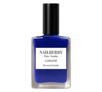 Nailberry L'Oxygéné Oxygenated Nail Lacquer | Maliblue, 14ml | Polish for a Healthier Manicure & Long Lasting Colour | 21-Free, Vegan, Halal, Cruelty & Gluten Free
