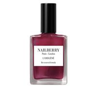 Nailberry L'Oxygéné Oxygenated Nail Lacquer | Mystique Red, 15ml | Polish for a Healthier Manicure & Long Lasting Colour | 12-Free, Vegan, Halal, Cruelty & Gluten Free
