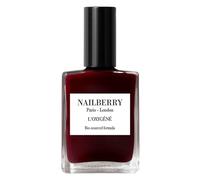 Nailberry L'Oxygéné Oxygenated Nail Lacquer | Noirberry, 14 ml | Polish for a Healthier Manicure & Long Lasting Colour | 21-Free, Vegan, Halal, Cruelty & Gluten Free