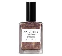 Nailberry L'Oxygéné Oxygenated Nail Lacquer | Pink Sand, 14 ml | Polish for a Healthier Manicure & Long Lasting Colour | 21-Free, Vegan, Halal, Cruelty & Gluten Free