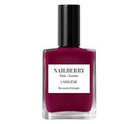 Nailberry L'Oxygéné Oxygenated Nail Lacquer | Raspberry, 14 ml | Polish for a Healthier Manicure & Long Lasting Colour | 21-Free, Vegan, Halal, Cruelty & Gluten Free