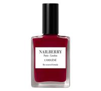 Nailberry L'Oxygéné Oxygenated Nail Lacquer | Strawberry Jam, 14 ml | Polish for a Healthier Manicure & Long Lasting Colour | 21-Free, Vegan, Halal, Cruelty & Gluten Free