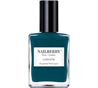 Nailberry L'Oxygéné Oxygenated Nail Lacquer | Teal We Meet Again, 15 ml | Polish for a Healthier Manicure & Long Lasting Colour | 12-Free, Vegan, Halal, Cruelty & Gluten Free
