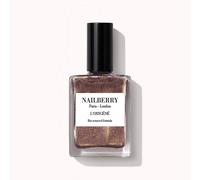 Nailberry L'Oxygéné Oxygenated Nail Lacquer | Pink Sand, 14 ml | Polish for a Healthier Manicure & Long Lasting Colour | 21-Free, Vegan, Halal, Cruelty & Gluten Free