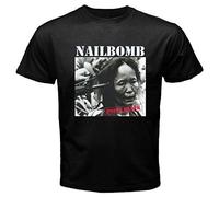 Nailbomb Point Blank Logo Rock Band Men's Black T-Shirt S M L XL 2XL 3XL