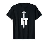 Nailed It - Nail Image T-Shirt For Carpenters T-Shirt