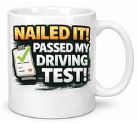 Nailed It Passed My Driving Test Funny New Driver Coffee Mug Gift Mug
