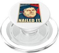 Nailed It Protestant Reformation Day Martin Luther Lutheran PopSockets PopGrip for MagSafe