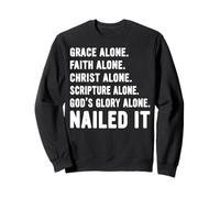 Nailed It Protestant Reformation Day Martin Luther Lutheran Sweatshirt