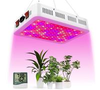NAILGIRLS Grow Light 2025 Newest 1500W LED Plant Grow Light Full Spectrum,Dual Switch Veg/Bloom Daisy Chain Plant Grow Heat Lamp with Temperature Hygrometer for Indoor Plants Grow