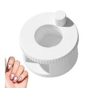 nailMagnet Tool - 4.5x4.5x3.7cm Rotating Manicure Device, ABS Accessory, Portable Magnetic Design System with Creative Pattern Formation Control | Tool for Home Salon Studio Beginne