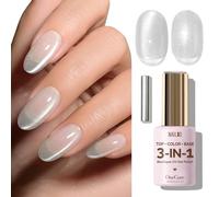 NAILOG Cat-Eye Gel Nail Polish 12ml | One Step Top Coat Color Gel Base 3-In-1 Soak Off Nail Art Manicure UV Polish for Home DIY | Moonveil