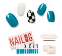NAILOG Semi Cured Gel Nail Strips 20Pcs Gel Nail Stickers - Full Speed