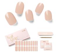 NAILOG Semi Cured Gel Nail Strips 20pcs Gel Nail Stickers - in The Nude