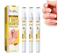 Nailplus Strong 7 Days Growth Nail Gel,Nail Growth and Repair Serum,Nail Growth Serum,Nail Growth and Strengthener Essence,Nail Strengthener for Thin Nail (3pcs)