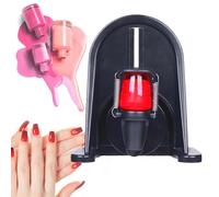 Nailpolish Gel Shaker Mixer Nail Polish Shaker Machine, Touch Button, Adjustable Spring/Automatic Stop/360° Vigorous Mixing, Nail Art Salon Tool, Auto Electric Nail Polish