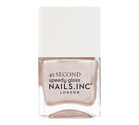Nails 45 Second Speedy Gloss Keeping It Real In Kensington 14ml, Shimmery Pink Nail Polish