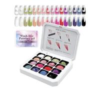 Nails Art Gel 16-Color No-Wash Polishing Gradient Liner