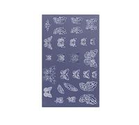 Nails Art Mold UV Epoxy Resin Glues Silicone Three-Dimensional Butterfly Embossing Decorative Sticker Nails Jewelry Embossing Mold