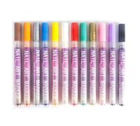 Nails Art Pens Set Acrylic Marker for Gentle Use on Sensitive Hands Beautiful Long Last Result Outline Pen