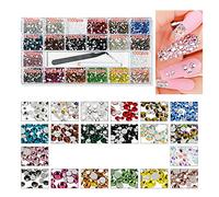 Nails Art Rhinestones Glitter Irregular Bead 3D FlatBack Studs Dotting Pen Tool Manicure Kits Jewelry