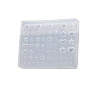 Nails Art Silicone Mold Soft Flexible Design For Manicure Multiple Patterns Home Salon Use Reusable Nail Art Stamping Tool