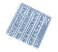 Nails Art Silicone Template Nails Designing Tool Shell Themed Handmade Molds for Manicure Creation Nail Art Mold