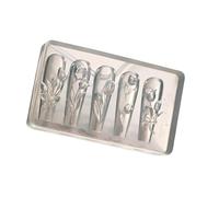 Nails Art Silicone Template Tulips Shape for Manicure