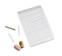 Nails Art Stamp Set Silicone Create Tactiled Floral Lace Designs Craft Decoration Tool with Quick Cures Feature Home Manicure Flower Templates