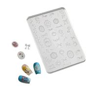 Nails Art Stamp Set Silicone Create Tactiled Floral Lace Designs Craft Decoration Tool with Quick Cures Feature Fashionable Nail Art Silicone Accessories