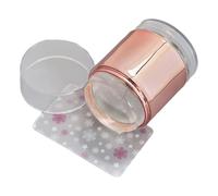 Nails Art Stamper Clear Silicone Stamping Jelly With Scraper For Nails Decors Transparent Visible Body Not Misplacement