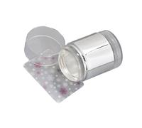 Nails Art Stamper Clear Silicone Stamping Jelly With Scraper For Nails Decors Transparent Visible Body Not Misplacement