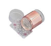 Nails Art Stamper Clear Silicone Stamping Jelly With Scraper For Nails Decors Transparent Visible Body Not Misplacement