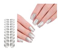 Nails Art Stickers Korean Gels Strips Wraps Semi Cured Polish Decoration Stickers Semi Cured Polish Wraps