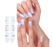 Nails Art Stickers Korean Gels Strips Wraps Semi Cured Polish Decoration Stickers Semi Cured Polish Wraps