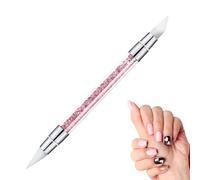 Nails Arts Sculpture Pen - Silicone Naill Art Brush | Nail Art Tools | Double Ended Nail Jump Tools | Drinestone Naill Silicone Nail Tool
