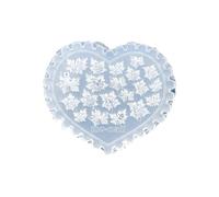 Nails Design Template Silicone Mold for Mushroom Leaves Heart Art Creations Heart Shaped Nails Art Silicone