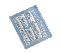 Nails Designing Silicone Molds with Marine Whale and Shell Motifs for Home Manicure Professional Nails Art Supplies Professional Nail Art Supplies
