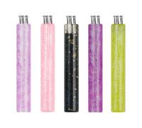 Nails Dotting Pen 5PCS Resin Petal Pattern Nails Painting Pens Comfortable Grip for Professional Use Acrylic Art Brush
