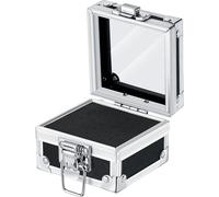 Nails Drill Holder Case With 25 Slots Stainless SteelStorage Box For Manicure Tool Organization Nails Bits Organized