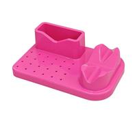 Nails Drill Machine Holder, 24 Holes Bit, Professional Tools Organizers and Storage Box Acrylic Bits