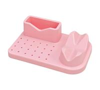 Nails Drill Machine Holder, 24 Holes Bit, Professional Tools Organizers and Storage Box Acrylic Bits