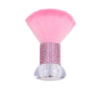 Nails Dust Brush with Soft Synthetic Fibres Loose Powder Brush Face Cosmetic Manicure Nails Art Supply for Women Girls House Manicure Dust Remover