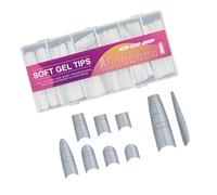 Nails Enhancers Thin Faux Nails With Strong ABS Fingernails Not Need File Application For Busy Women Professional Nail Art Tip