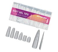 Nails Enhancers Thin Faux Nails With Strong ABS Fingernails Not Need File Application For Busy Women Nail Enhances