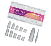 Nails Enhancers Thin Faux Nails With Strong ABS Fingernails Not Need File Application For Busy Women Nail Enhances