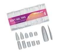 Nails Enhancers Thin Faux Nails With Strong ABS Fingernails Not Need File Application For Busy Women Professional Nail Art Tip